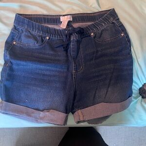 Women’s denim shorts